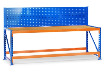 MFW1000 workbench with back panel and multiplex top