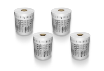 4 rolls of bubble wrap for LPM16 bubble wrap machine, material HDPE, length 500 m per roll, material thickness 2 mm