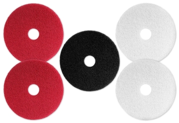 Cleaning pad set of 5 for scrubber dryer WM20E, wipeket