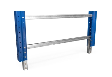 End frame extension for pallet racking systems PR9000, height 500 mm x depth 1.100 mm, TOPREGAL 