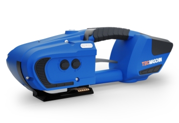Strapping tool HU-P1316 incl. spare battery, strap width 13  - 16 mm, TecMaschin 