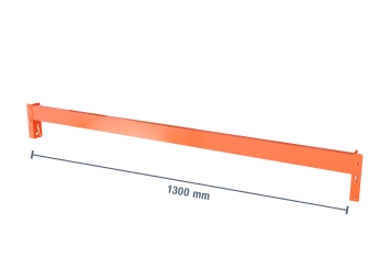 130 cm Rear corner brace for 800 mm deep storage rack LR2000 incl. 2 locking pins 