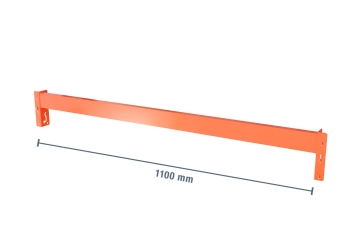 110 cm Rear corner brace for 600 mm deep storage rack LR2000 incl. 2 locking pins 