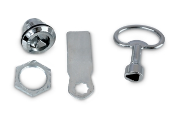 Lock including 2 keys for control cabinet from PWS1650, TecMaschin