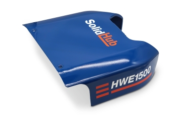 Lower blue cover for electric pallet truck HWE1500-2, SolidHub