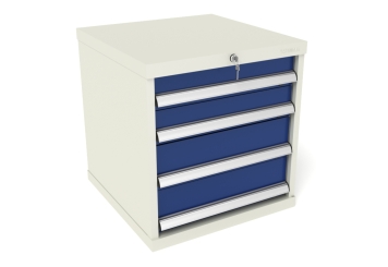 Tool cabinet WS4 with 4 drawers, detailed view of the open 2nd top drawer