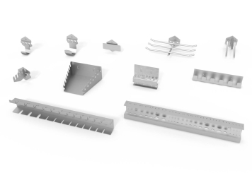 Tool holder/machine holder set, extension