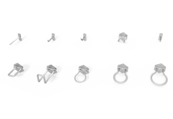 Tool holder/machine holder set, basic equipment