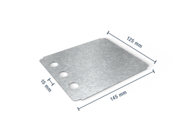 Levelling plate for pallet racking