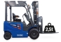 LI-ION electric forklift GSE25/5 with integrated charger, load capacity 2.500 kg, SolidHub 