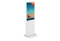 Digital display totem DKS-LED43, 43 in display, Android 11, White, 610 mm x 450 mm x 1.810 mm, TecMaschin 