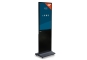 Mobile digital display totem DKS-LED43, 43 in Display, Android 11, Black, 610 mm x 450 mm x 1.881 mm, TecMaschin 