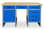 Workbench WT160/7 with 6 drawers and 1 door