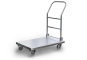 Platform trolley load capacity 150 kg in perspective