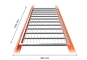 Storage rack Shelf dimensioned, width 110 cm, depth 80 cm