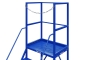 Mobile platform ladder PL300/12, platform height 3.000 mm, 12 steps, TOPREGAL 