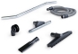 Accessories for the NTS80 wet/dry vacuum cleaner Suction hose, steel pipe, dust nozzle, round nozzle, wet nozzle, flat n