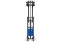 Semi-electric stacker HSE1000/3, lifting height 85  - 3.000 mm, WLL 1.000 kg, SolidHub 