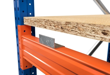 1.800 mm wooden board for pallet rack PR9000 / 1.100 mm deep / 38 mm thick 