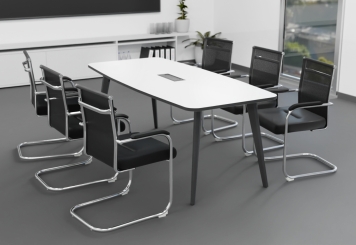 Conference table SOFIA200 White for 6 - 8 people  