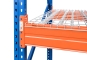 88 cm wire mesh rack layer for pallet rack PR15000 / 1.100 mm deep / load 1.500 kg 