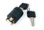 Lock with inserted key for HE1200/3