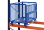 Lattice box support and angle support for pallet racks PRWA1100, frame depth 1.236 mm, hot-dip galvanised Steel, TOPREGAL 