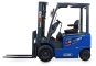 Forklift 2500 kg from diagonally in front, fork lowered