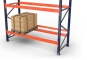 Pallet racking break-through protection