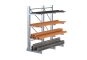 Cantilever racking single-sided in the application example
