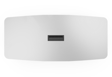 Conference table SOFIA200 White for 6 - 8 people  