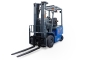 Forklift truck 3500 kg from diagonally in front, fork lowered