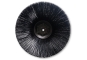 Main cleaning brush for battery-operated ride-on sweeper as seen from below Brushes PP black