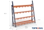 Vertical shelving, dimensioned