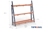 Vertical shelving, dimensioned