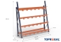 Vertical shelving, dimensioned