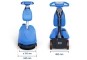 Scrubber-drier with front and rear dimensions