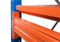 50,3 m pallet racking PR9000 / 110 cm deep / 7,5 m high / 5 levels / rack layer Steel 