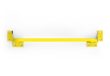 Collision protection, crash protection rail, 930 mm long, 800 mm tall 