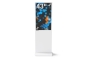 Digital display totem DKS-LED43, 43 in display, Android 11, White, 610 mm x 450 mm x 1.810 mm, TecMaschin 