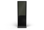 Digital display totem DKST-LED43 with touchscreen incl. transport box, Black, 43 in Display, Android 13, TecMaschin 