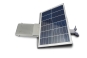 Solar & lighting technology SL6000 street lamp, solar panel efficiency 17 % and mounting plate