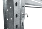 5,7 m pallet rack PR9000F galvanised / 110 cm deep / 7,5 m high / 5 levels for 36 euro pallets 