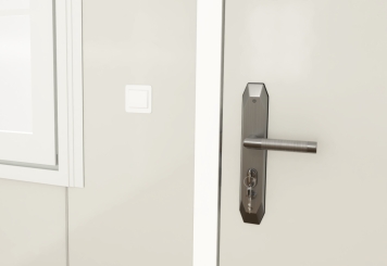 Mobile folding container, office container FALTFIX, B-goods, 2.520 mm x 5.920 mm x 2.650 mm 