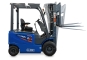 LI-ION electric forklift GSE25/5 with integrated charger, load capacity 2.500 kg, SolidHub 