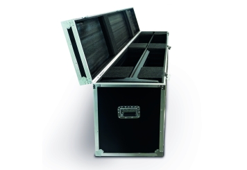 Digital display totem DKS-LED43 incl. transport box, Black, 43 in Display, Android 11, TecMaschin 