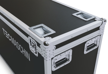 Digital display totem DKS-LED43 incl. transport box, Black, 43 in Display, Android 11, TecMaschin 