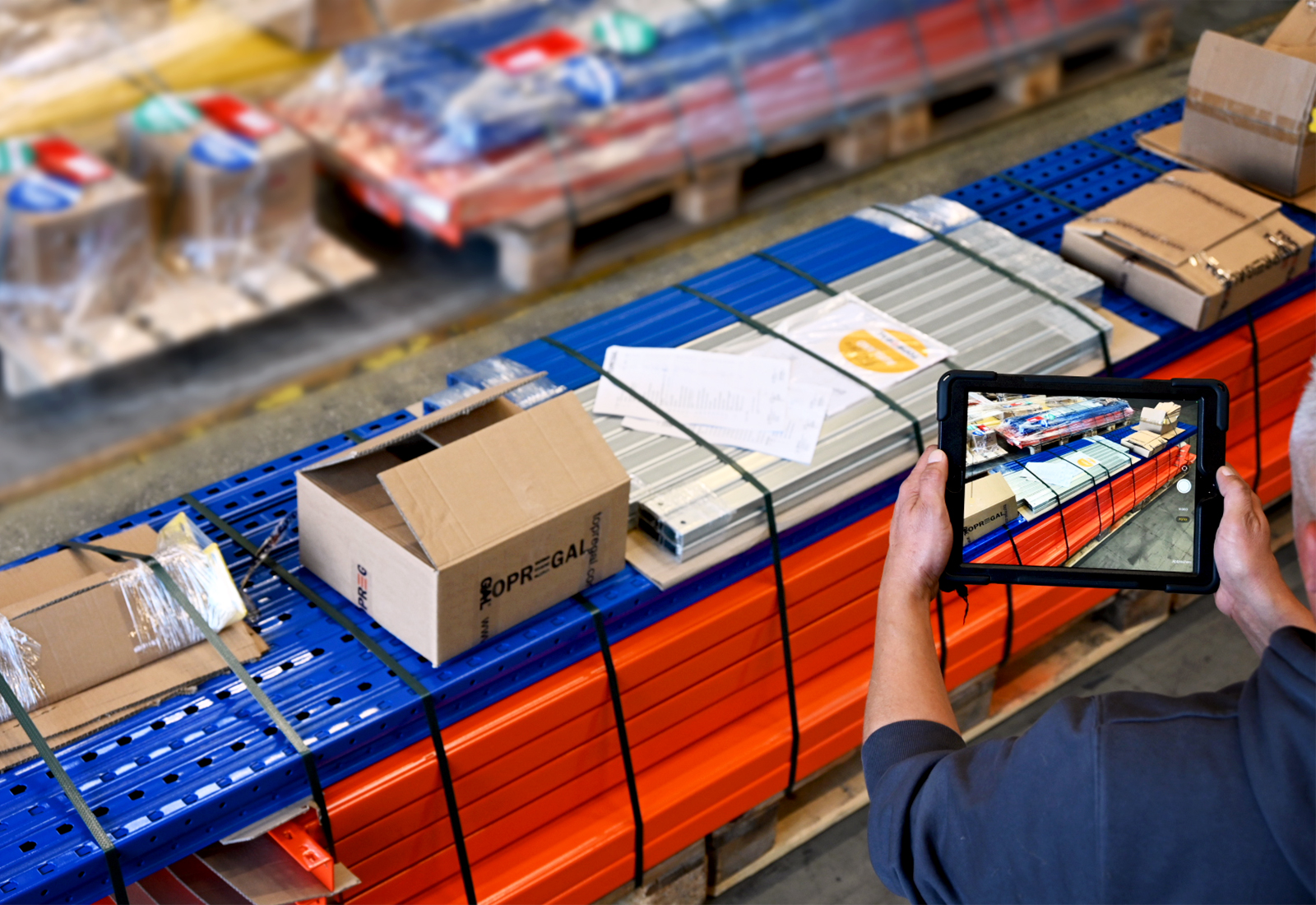 Quality and outgoing goods inspection by means of photo documentation